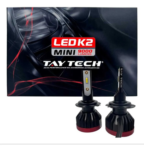 Lâmpadas Automotivas Led Tay Tech K2 H4 Veículos H4