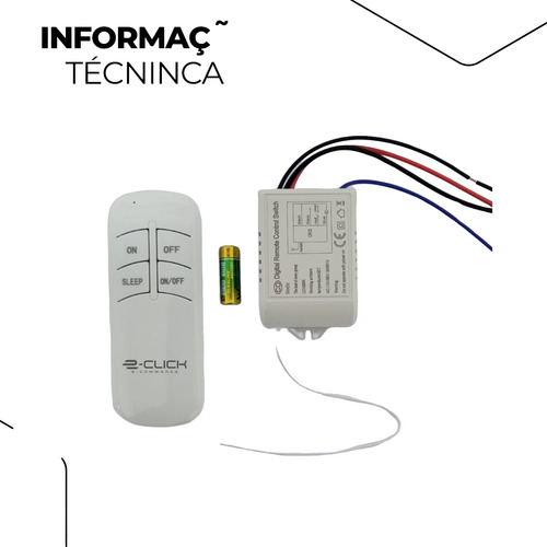 Pendente Moderno 3 Em 1 45w Bivolt Controle Decor Cinderella 127/220v Preto