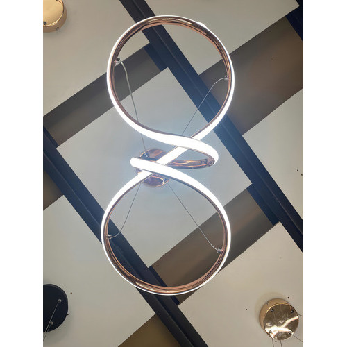 Lustre Pendente Nitrolux Lp-01r Rose Gold Led