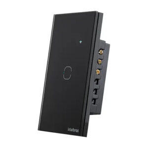 INTERRUPTOR SMART ZIGBEE TOUCH 1 PRETO EZS 1001 INTELBRAS