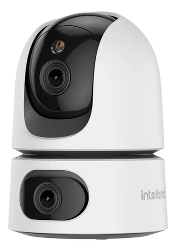 Câmera Inteligente 3mp Im4 Dual Full Color Intelbras Branco