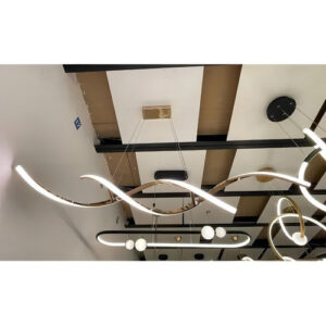 Lustre Pendente Teto Sala Dna Led 35w 3 Em 1 Cinderella Rose 127/220v Rose Gold 127/220v Rose Gold