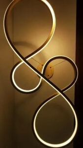 Lustre Pendente 40w Design Moderno 3 Em 1 Lp-016a 127/220v Dourado