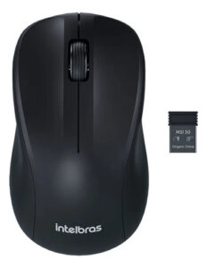 MOUSE INTELBRAS MSI50 -SEM FIO PRETO BLISTER INTELBRAS