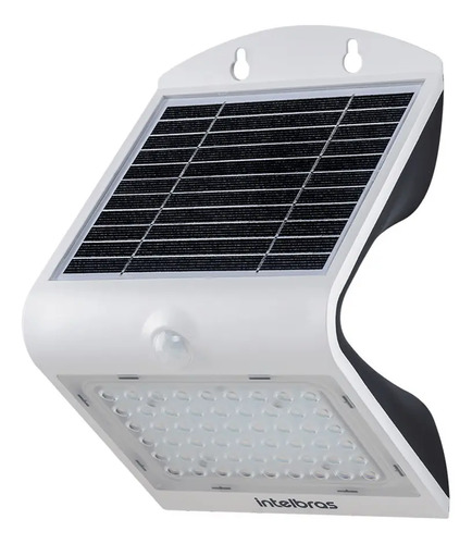 ARANDELA SOLAR INTEGRADA ASI 500 BR DUAL COLOR INTELBRAS