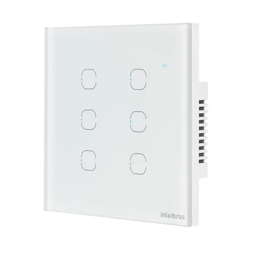INTERRUPTOR TOUCH WI-FI 6 TECLAS EIW 1006 BR INTELBRAS