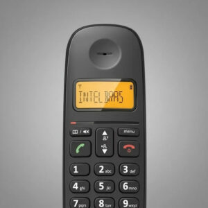 TELEFONE SEM FIO TS 2510 PRETO INTELBRAS