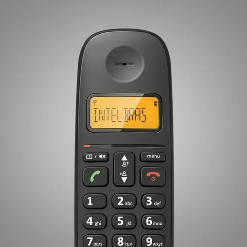 TELEFONE SEM FIO TS 2510 PRETO INTELBRAS