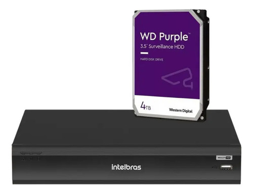 GRAVADOR DIG. INTELIGENTE DE VÍDEO - 16 CANAIS IMHDX 3116 C/HD 4TB AM INTELBRAS