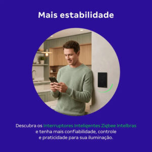 INTERRUPTOR INTELIGENTE TOUCH ZIGBEE 1 TECLA EIZ 1001 BR INTELBRAS