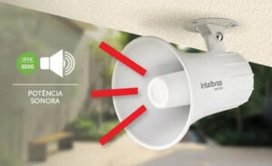 SIRENE 120 DB SIR 3000 - BRANCA INTELBRAS