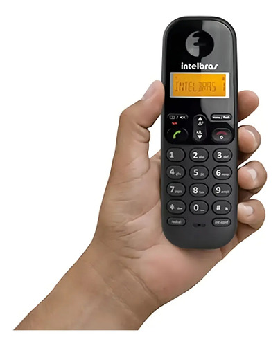TELEFONE SEM FIO TS 3110 PRETO INTELBRAS