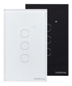 INTERRUPTOR SMART ZIGBEE TOUCH 3 BRANCO EZS 1003 INTELBRAS