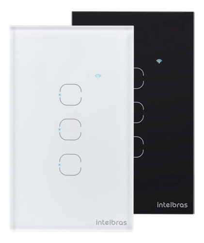 INTERRUPTOR SMART ZIGBEE TOUCH 3 BRANCO EZS 1003 INTELBRAS