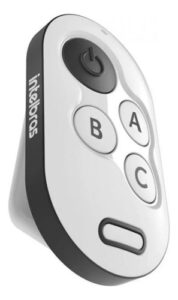 CONTROLE XTR 1004 BRANCO/PRETO INTELBRAS