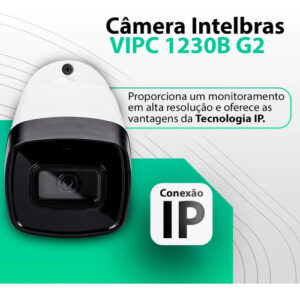 CÂMERA BULLET VIPC 1230 B G2 INTELBRAS