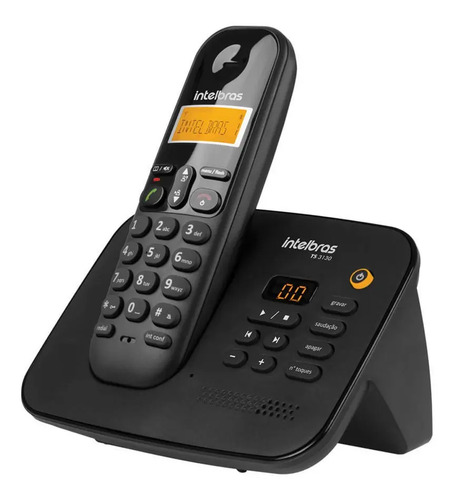 TELEFONE SEM FIO TS 3130 PRETO INTELBRAS