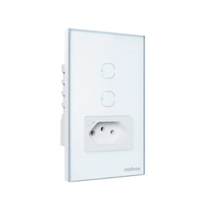 TOMADA SIMPLES 10A E 2 TECLAS WI-FI ETW 1021 BR INTELBRAS