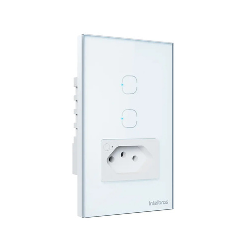 TOMADA SIMPLES 10A E 2 TECLAS WI-FI ETW 1021 BR INTELBRAS