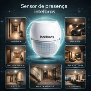 INTERRUPTOR SENSOR P/ILUMINACAO ESP 180 INTELBRAS