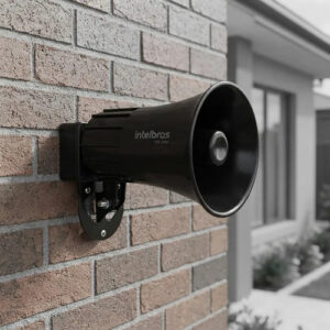 SIRENE 120 DB SIR 3000 - PRETA INTELBRAS