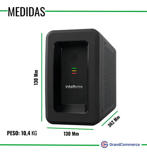 NOBREAK ATTIV 1200VA-120V INTELBRAS