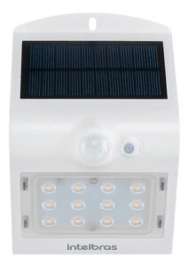 ARANDELA SOLAR INTEGRADA ASI 220 BR LUZ BRANCA INTELBRAS