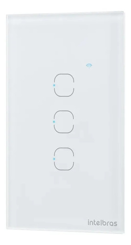 INTERRUPTOR INTELIGENTE TOUCH ZIGBEE 3 TECLAS EIZ 1003 BR INTELBRAS