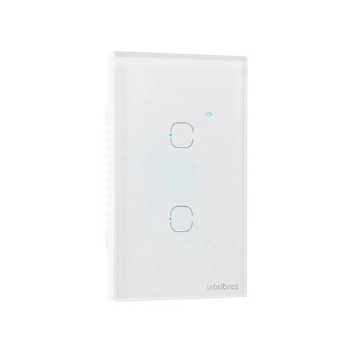 INTERRUPTOR INTELIGENTE TOUCH ZIGBEE 2 TECLAS EIZ 1002 BR INTELBRAS
