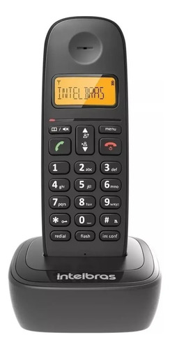 TELEFONE SEM FIO TS 2510 PRETO INTELBRAS
