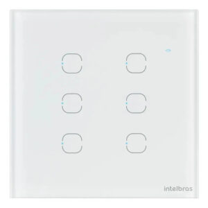INTERRUPTOR TOUCH WI-FI 6 TECLAS EIW 1006 BR INTELBRAS