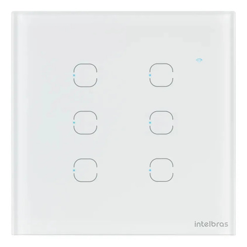 INTERRUPTOR TOUCH WI-FI 6 TECLAS EIW 1006 BR INTELBRAS