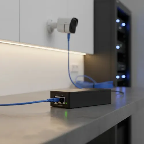 INJETOR CONVERSOR POE ATIVO GIGABIT ETHERNET POE 200 AT INTELBRAS