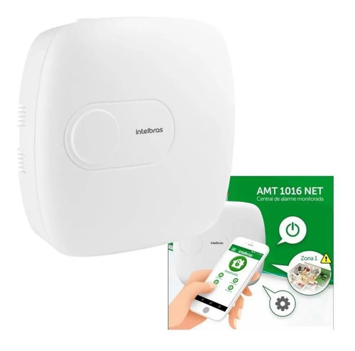 CENTRAL DE ALARME CONTRA ROUBO INTELBRAS AMT 1016 NET INTELBRAS
