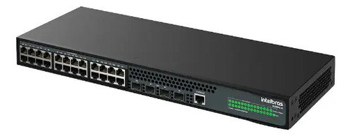SWITCH GERENCIAVEL 24P + 4P SFP 1000 BASE-X S2328G-A INTELBRAS