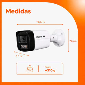 CÂMERA BULLET VIP 1430 FC+ INTELBRAS