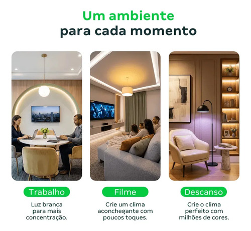 LÂMPADA INTELIGENTE DE LED WI-FI RGB 10W - ELW 1001 INTELBRAS