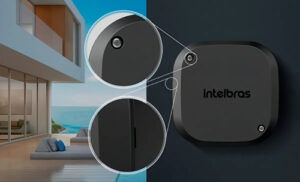 CAIXA DE PASSAGEM P/ CÂMERAS DE CFTV VBOX 1100 BLACK INTELBRAS