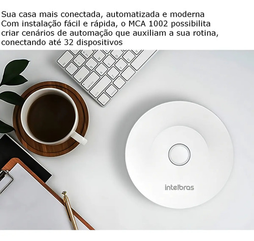 CENTRAL AUTOMACAO RESIDENCIAL MCA 1002 INTELBRAS
