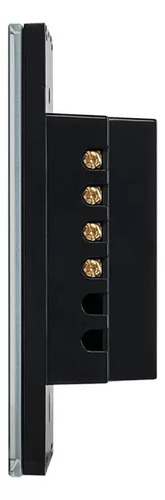 INTERRUPTOR SMART ZIGBEE TOUCH 2 PRETO EZS 1002 INTELBRAS