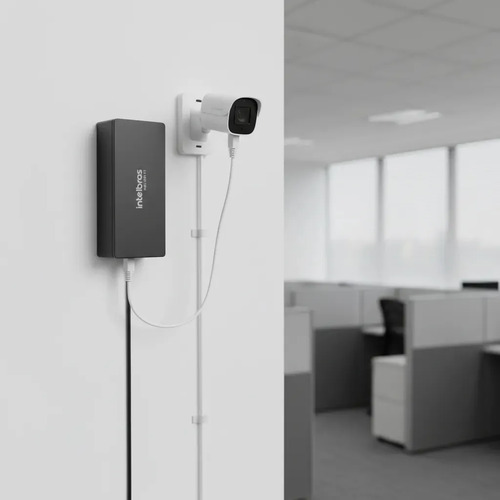 INJETOR CONVERSOR POE ATIVO GIGABIT ETHERNET POE 200 AT INTELBRAS
