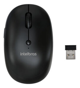 MOUSE INTELBRAS MSI100 -SEM FIO PRETO BLISTER INTELBRAS