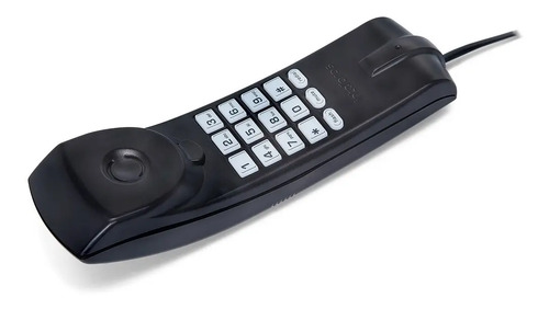 TELEFONE COM FIO TC 20 PRETO INTELBRAS