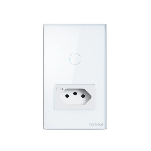 TOMADA SIMPLES 10A E 1 TECLA WI-FI ETW 1011 BR INTELBRAS