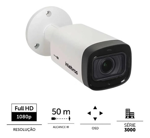 CÂMERA BULLET VHD 3250 VF G8 INTELBRAS