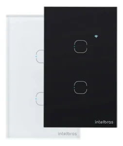INTERRUPTOR SMART ZIGBEE TOUCH 2 PRETO EZS 1002 INTELBRAS
