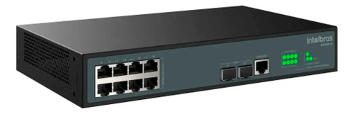SWITCH GERENCIAVEL 8P + 2P SFP 1000 BASE-X S2310G-A INTELBRAS