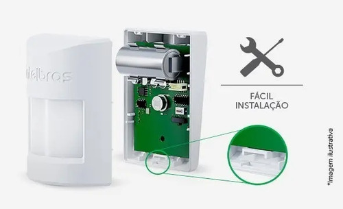 CONJUNTO SENSOR S/FIO IVP1000 PET SF-5PC INTELBRAS