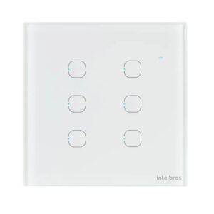 INTERRUPTOR INTELIGENTE ZIGBEE 6 TECLAS EIZ 1006 BR INTELBRAS