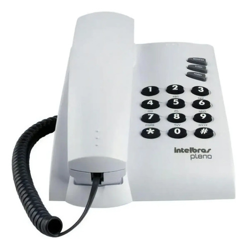 TELEFONE COM FIO PLENO CINZA ARTICO INTELBRAS